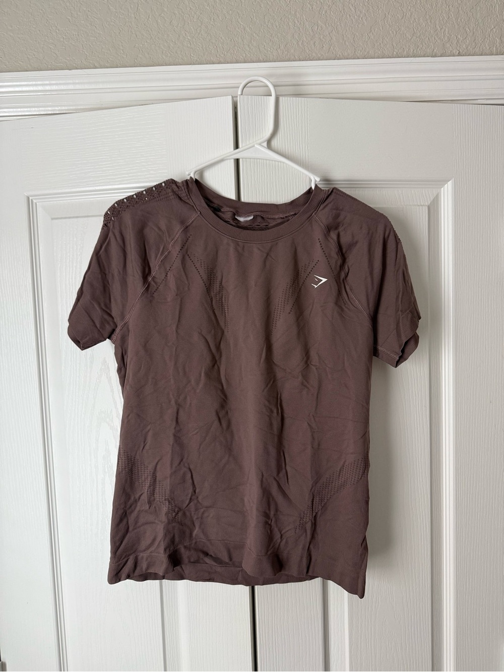 Gymshark Men's Short Sleeve Seamless Tee - Brownish Taupe